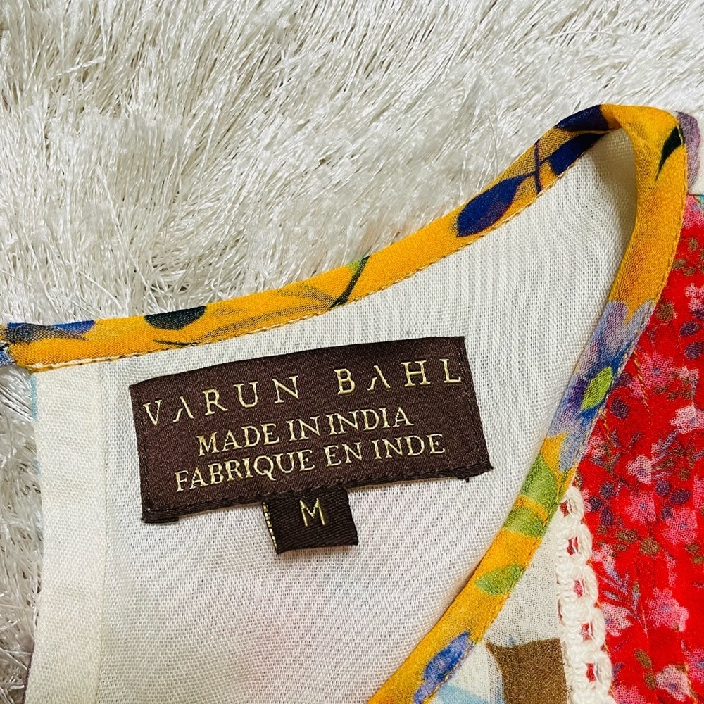 Varun Bahl Anthropologie Mix Print Dress - Picture 4 of 4